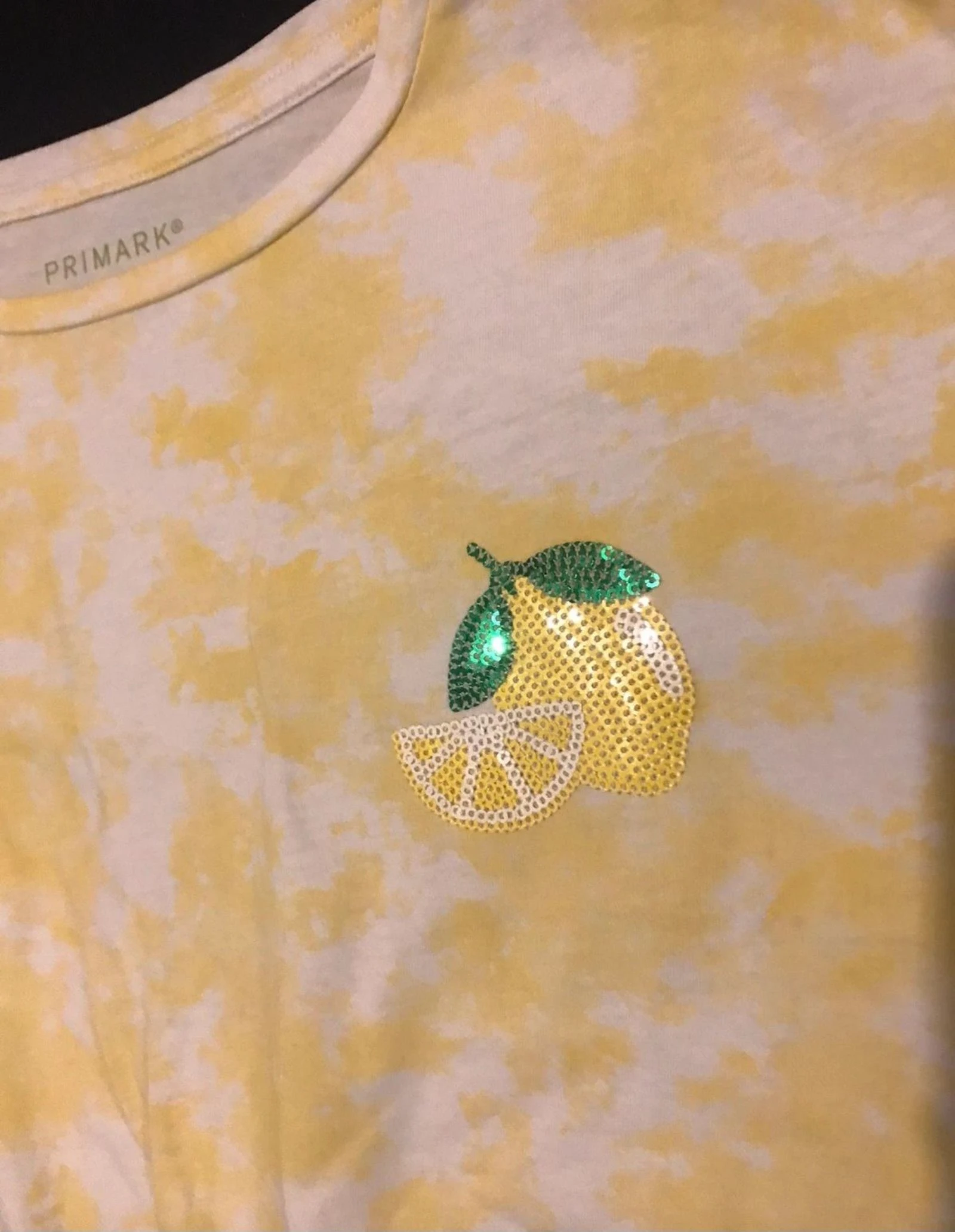 🍋Camiseta corta tie & dye amarillo limón 9-10 años- muy buen estado 🍋 – photo 2